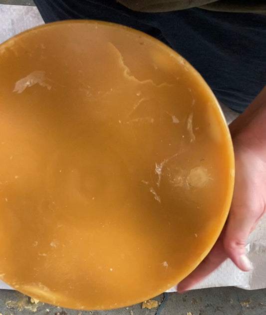 100% Beeswax One (1) Pound Cosmetic Grade Filtered Beeswax