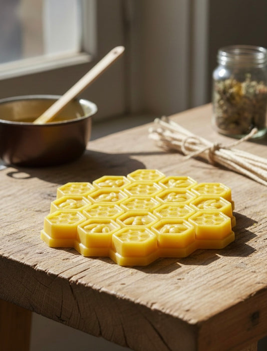 100% Beeswax One (1) Pound Cosmetic Grade Filtered Beeswax