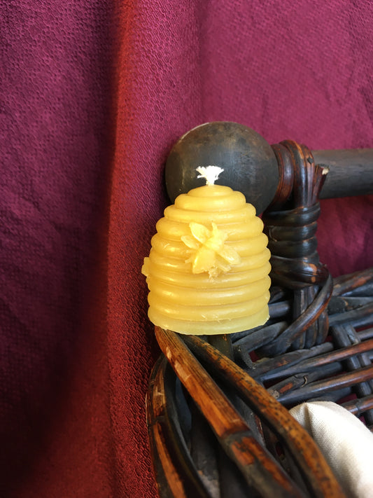 100% Beeswax Beehive Votive