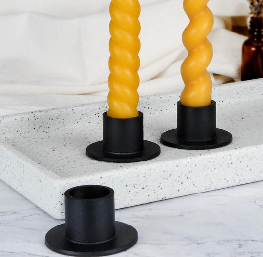 Cast Iron Taper Candle Holder
