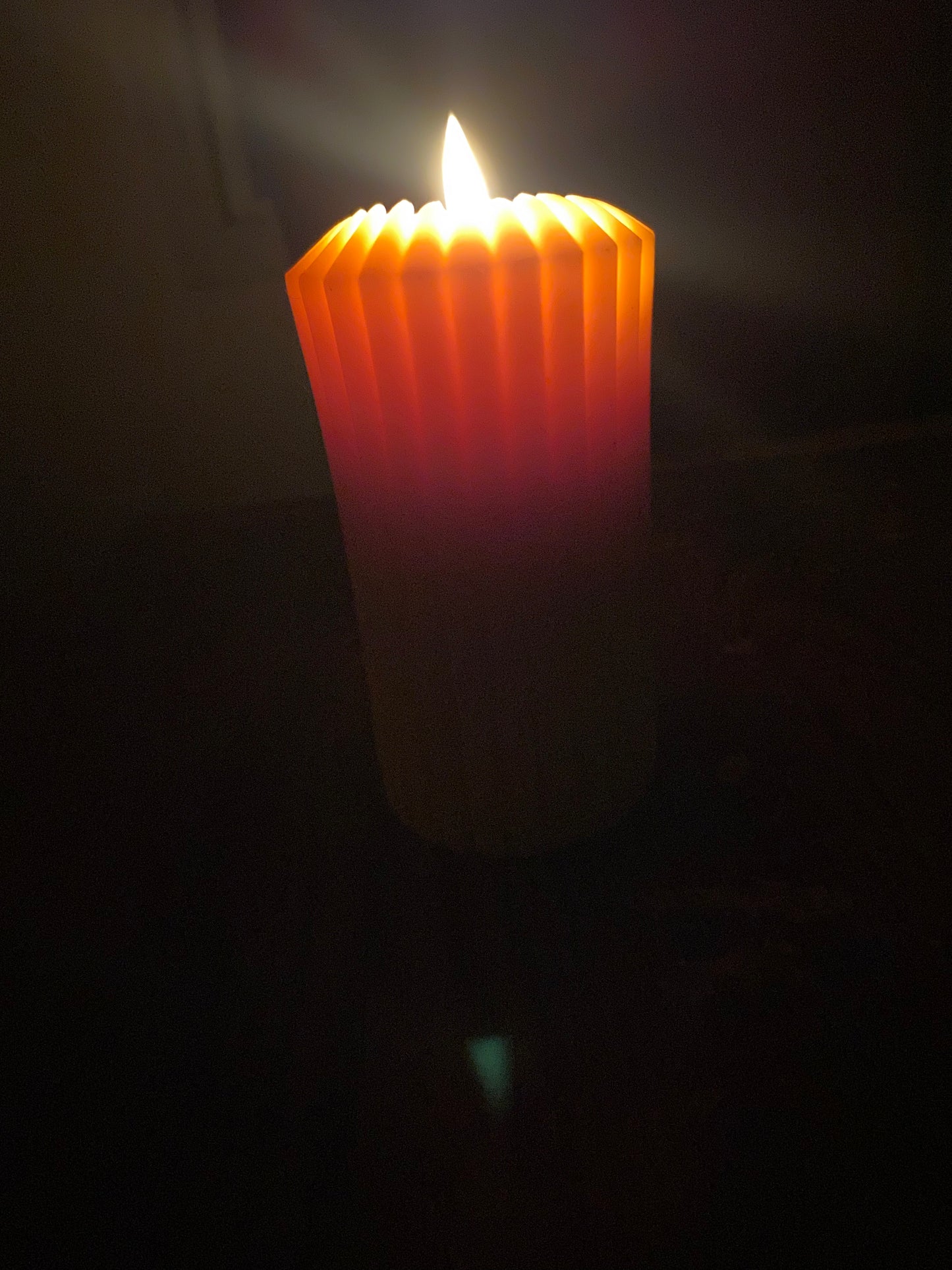 2 1/2”x6 1/2” Fluted pillar