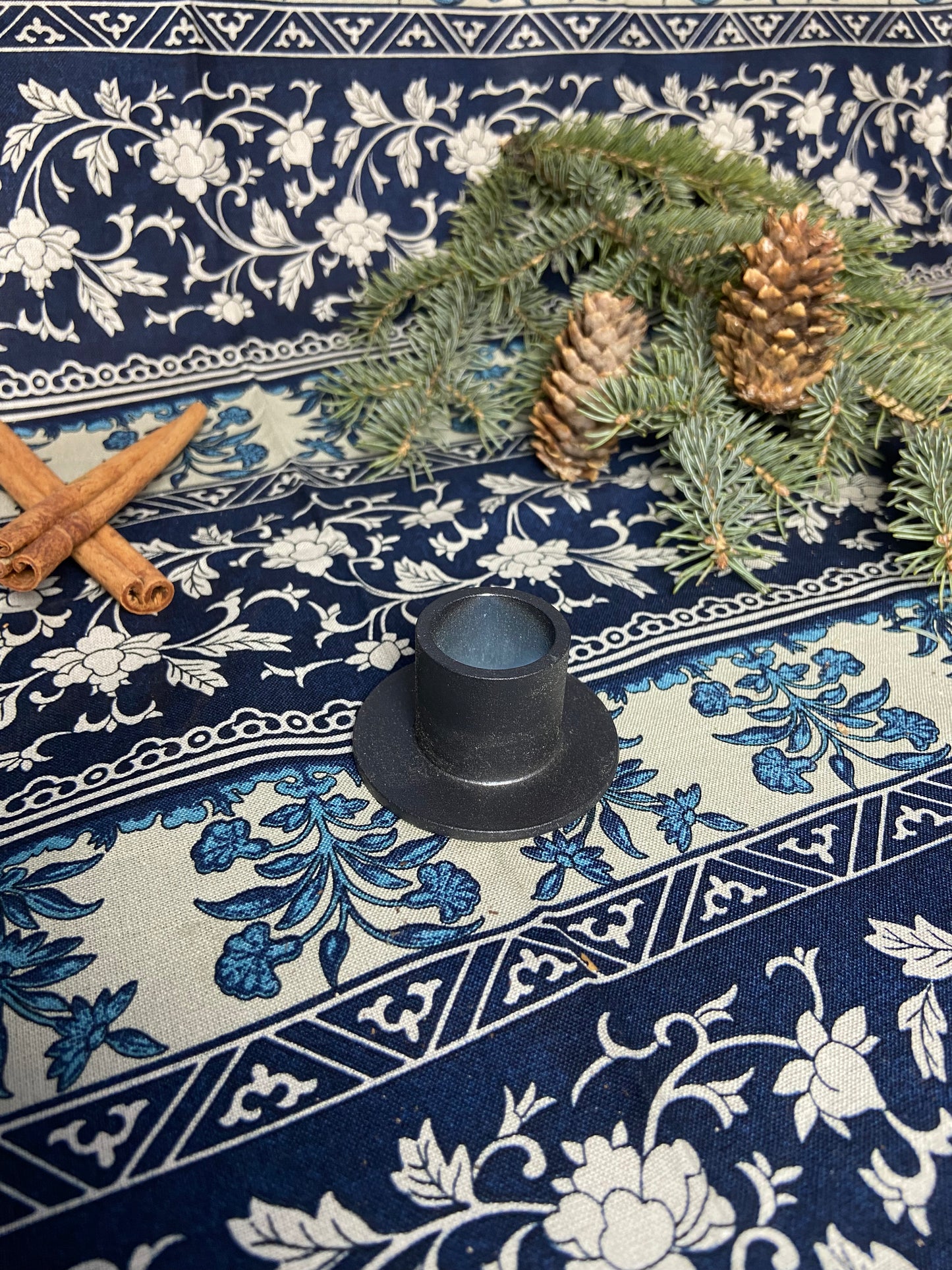 Cast Iron Taper Candle Holder